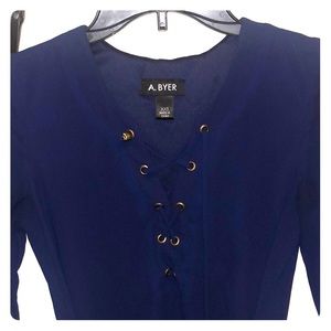 Navy Blue Formal Dress